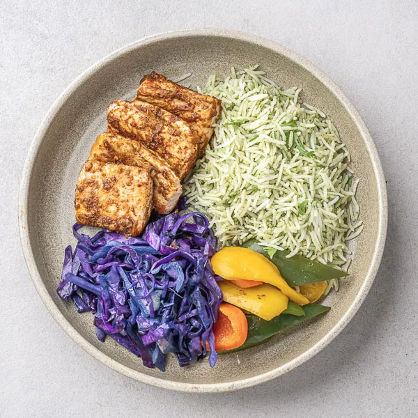 Jerk Fish And Rice Bowl